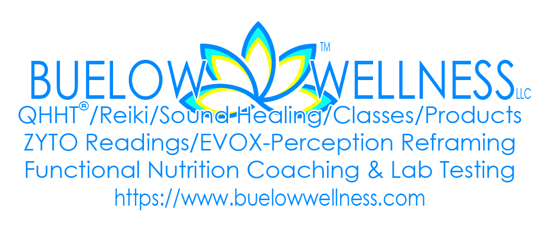 It is the Buelow Wellness LLC lotus logo with a list of all their services as of 2023.